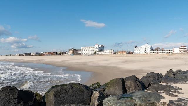 water view featuring a view of the beach