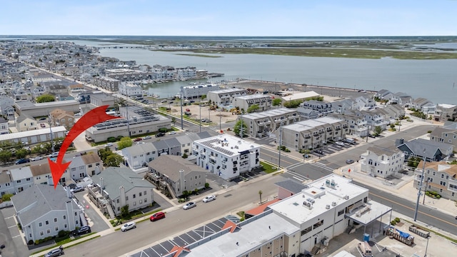 280 79th St Unit 4, Avalon, NJ 08202 - bird's eye view of a nearby body of water