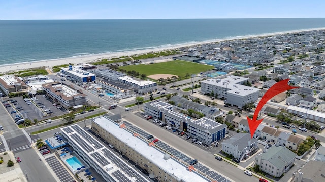280 79th St Unit 4, Avalon, NJ 08202 - aerial view of expansive beach