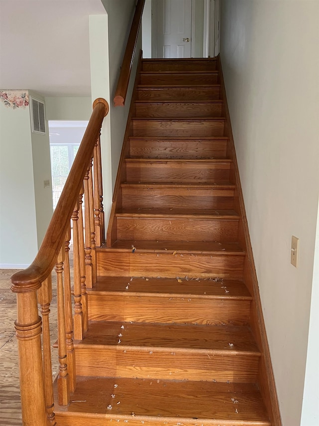 48 Secluded Ln, Rio Grande, NJ 08242 - staircase with baseboards