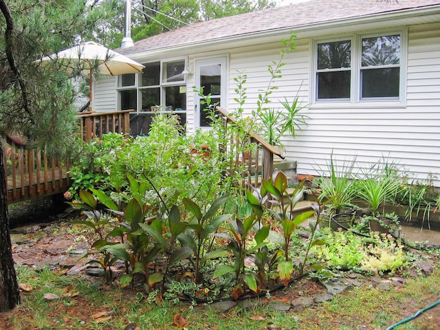 view of home's exterior