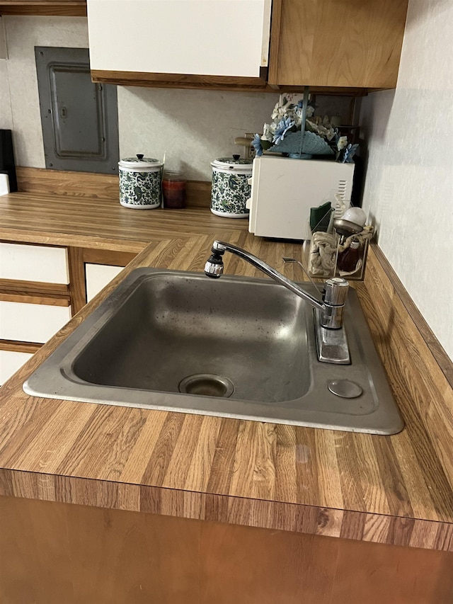 149 E Florida Ave, Villas, NJ 08251 - kitchen view of a sink and electric panel