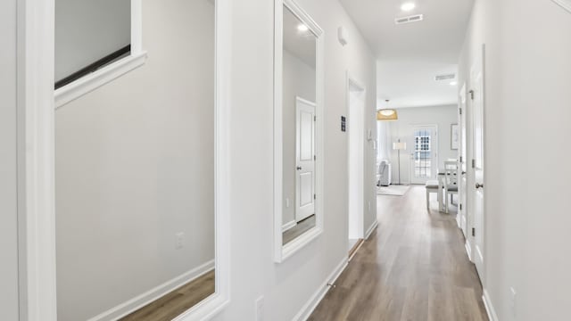 212 Bentz Ave, Villas, NJ 08251 - hall featuring wood finished floors and baseboards