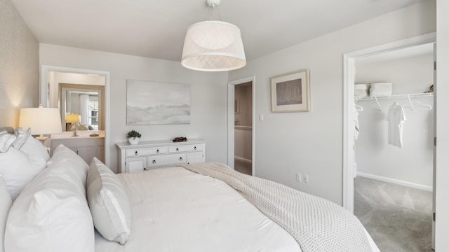 212 Bentz Ave, Villas, NJ 08251 - bedroom with carpet floors, a walk in closet, and a closet