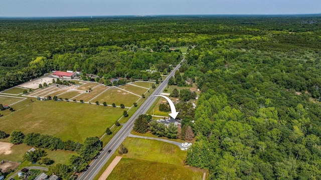 1731 Rte 47, Eldora, NJ 08270 - aerial view of property and surrounding area featuring a heavily wooded area