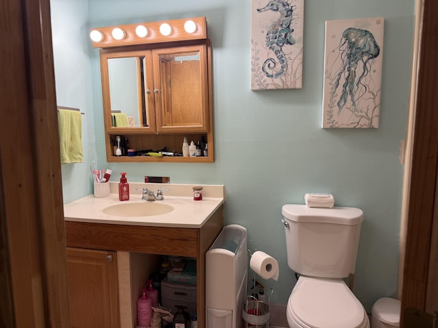 1964 E Oak Rd, Vineland, NJ 08360 - half bath featuring toilet and vanity