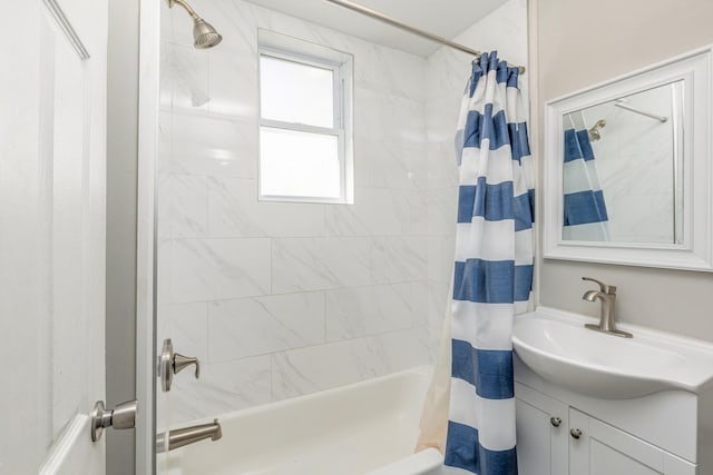 222 E Burk Ave Unit 5, Wildwood, NJ 08260 - full bathroom with vanity and shower / bath combination with curtain