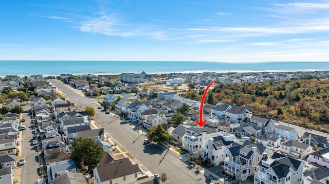 243 110th St, Stone Harbor, NJ 08247 - aerial perspective of suburban area featuring a nearby body of water