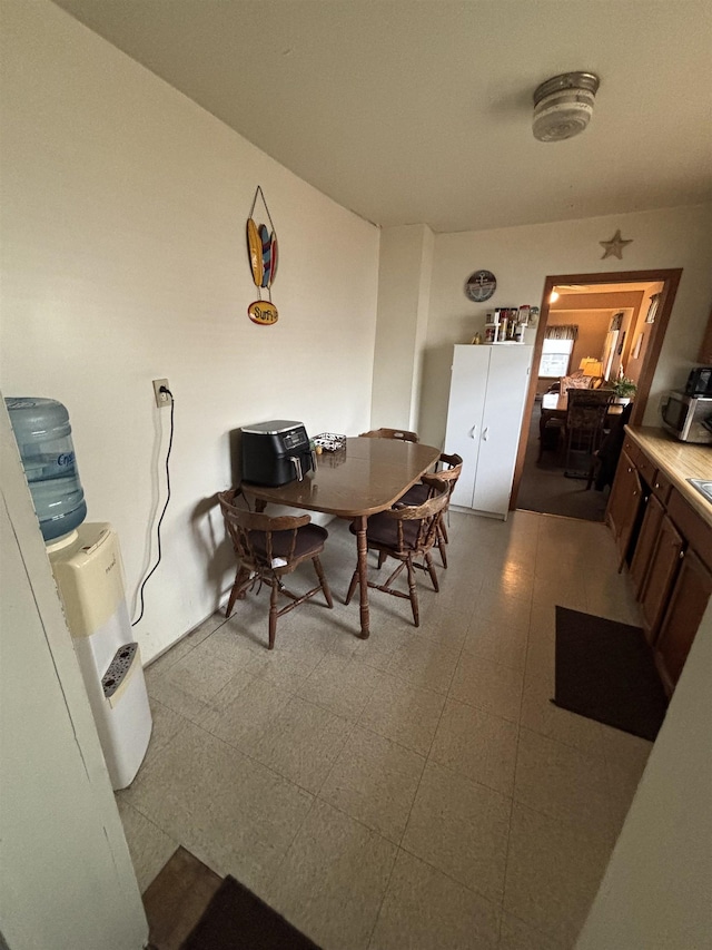 view of dining area