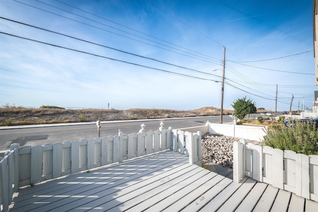 view of deck