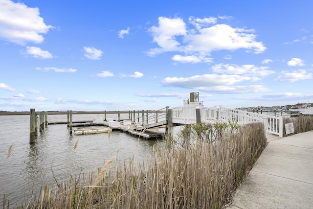 14 Genoa Ct Unit 14, Ocean City, NJ 08226 - dock area featuring a water view