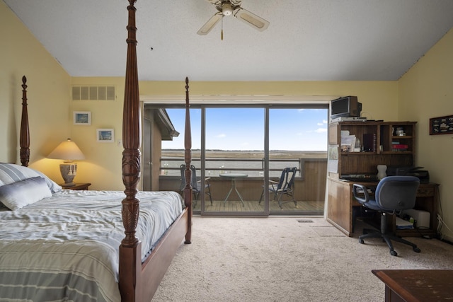 14 Genoa Ct Unit 14, Ocean City, NJ 08226 - bedroom featuring carpet, visible vents, and access to exterior