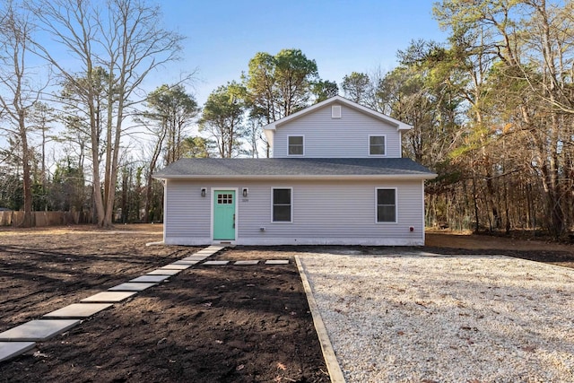 view of back of house