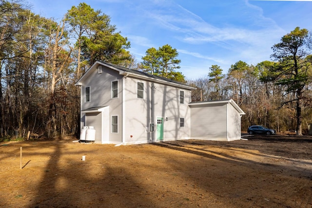 view of property exterior