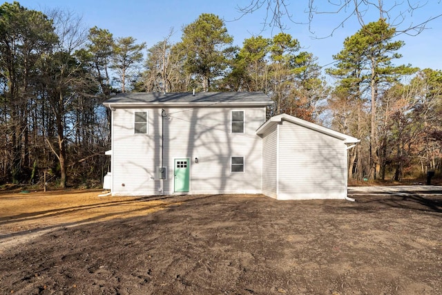 view of back of house