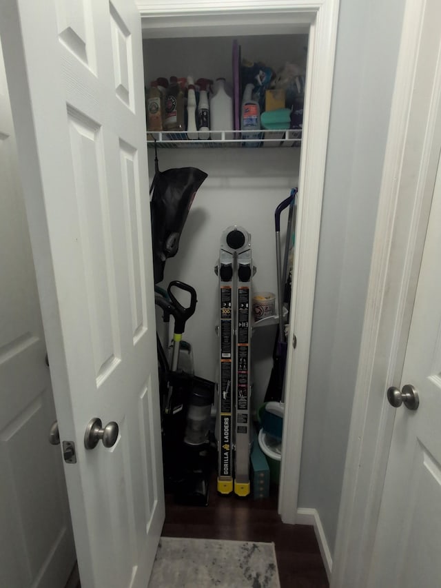 view of closet