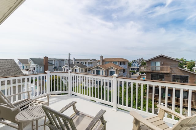 74 W 7th St, Avalon, NJ 08202 - balcony with a residential view