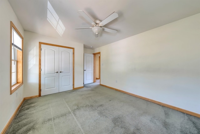 15 4th Ave, Cape May Court House, NJ 08210 - unfurnished bedroom featuring carpet floors, a closet, and ceiling fan