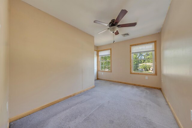 15 4th Ave, Cape May Court House, NJ 08210 - spare room with light colored carpet and ceiling fan