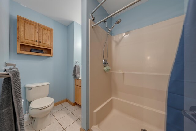 15 4th Ave, Cape May Court House, NJ 08210 - full bathroom with tile patterned floors, vanity, and a shower stall