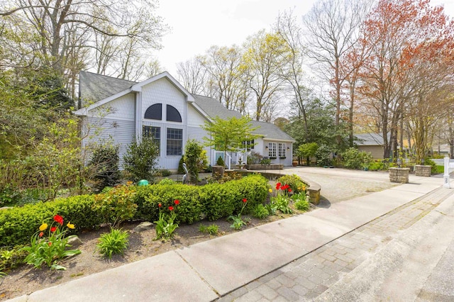 view of home's exterior