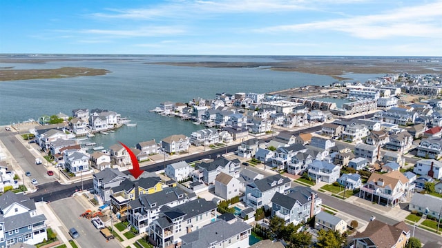 288 86th St, Stone Harbor, NJ 08247 - aerial view of property and surrounding area featuring nearby suburban area