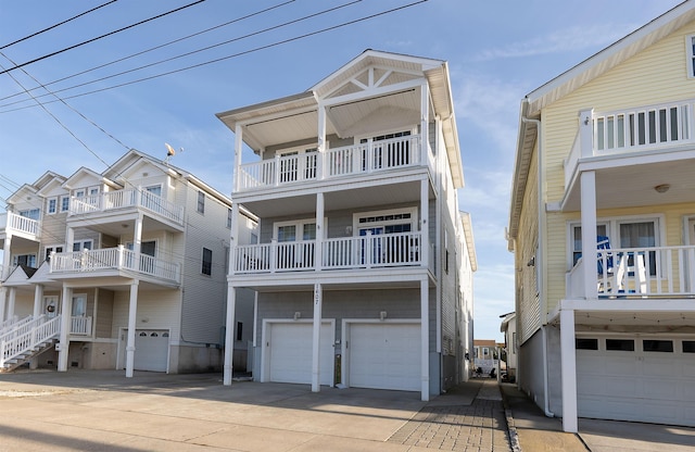 view of coastal inspired home