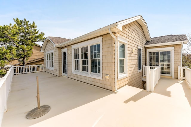 3005 Shore Dr, Cape May Beach, NJ 08251 - view of patio / terrace featuring fence