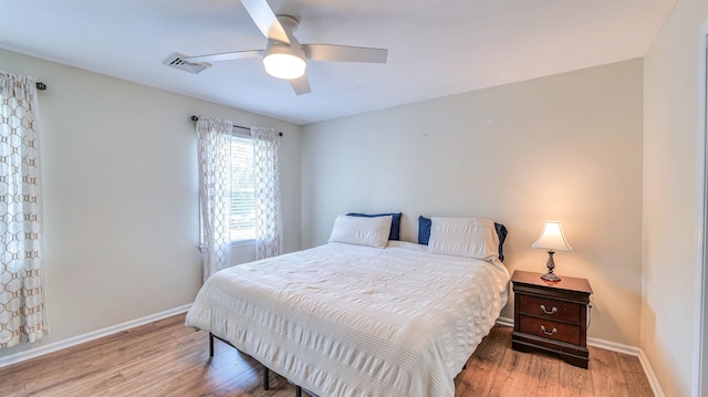 13 Mooring Cir, Seaville, NJ 08230 - bedroom with wood finished floors and ceiling fan