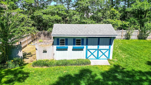 13 Mooring Cir, Seaville, NJ 08230 - view of shed with a fenced backyard