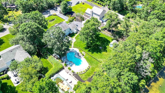 13 Mooring Cir, Seaville, NJ 08230 - bird's eye view of a pool
