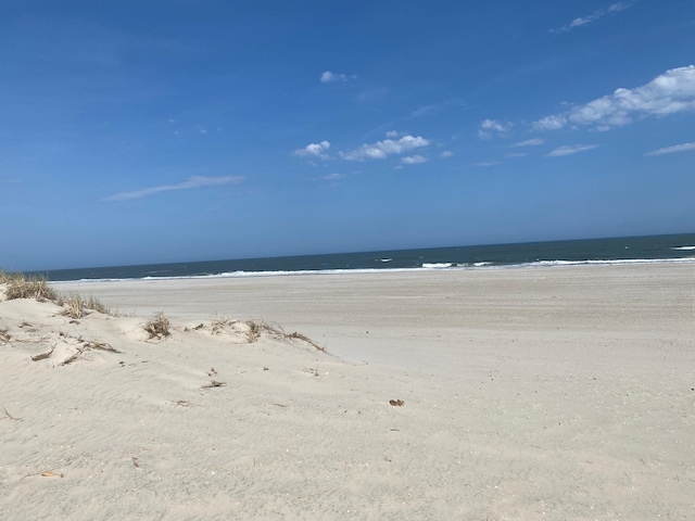 25 81st St W, Unit West, Sea Isle City, NJ 08243 - property view of water featuring a beach view