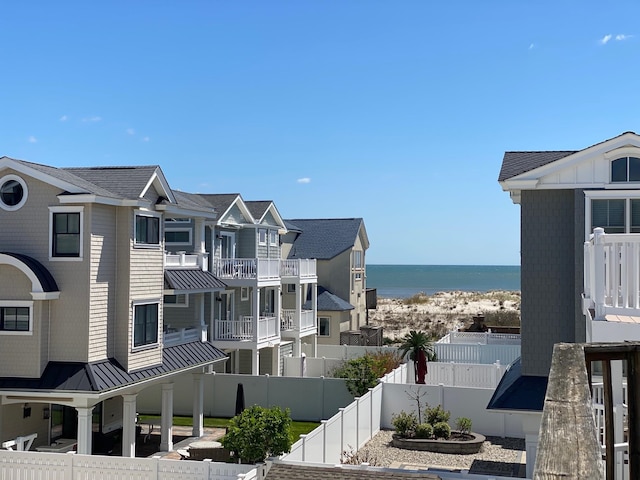 25 81st St W, Unit West, Sea Isle City, NJ 08243 - view of water feature with a fenced backyard