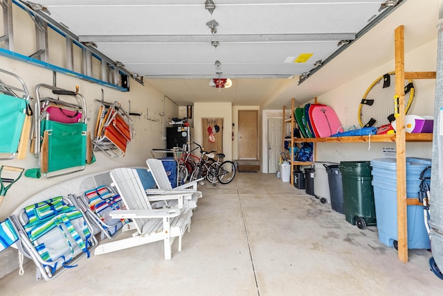25 81st St W, Unit West, Sea Isle City, NJ 08243 - garage featuring a garage door opener