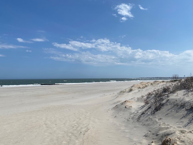 25 81st St W, Unit West, Sea Isle City, NJ 08243 - property view of water featuring a beach view
