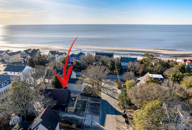 512 Robin Rd, Villas, NJ 08251 - aerial perspective of suburban area featuring a large body of water