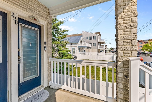 220 E Leaming Ave Unit 1, Wildwood, NJ 08260 - view of covered porch