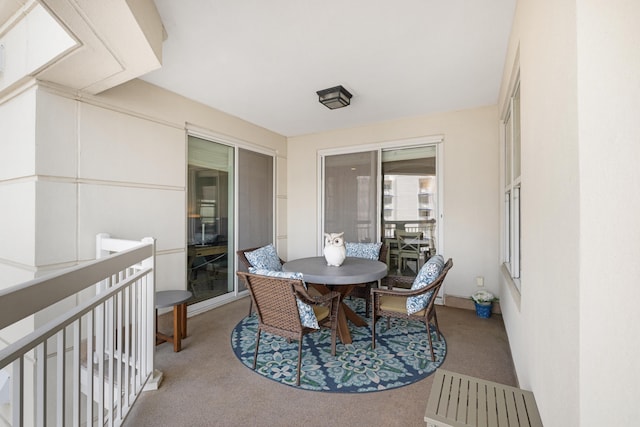 9601 Atlantic Ave Unit 310, Lower Township, NJ 08260 - view of patio / terrace featuring outdoor dining space