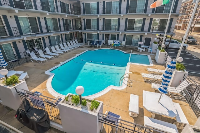 405 Ocean Ave Unit 110, North Wildwood, NJ 08260 - community pool featuring a patio area