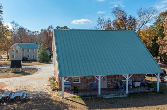 drone / aerial view