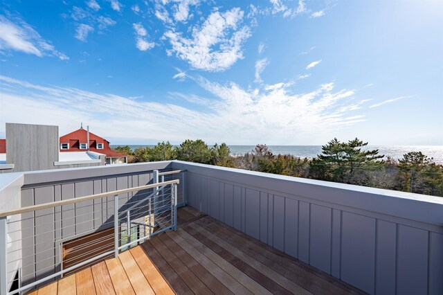 101 Harvard Ave, Cape May Point, NJ 08212 - deck with a water view