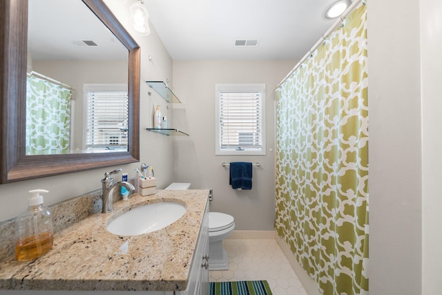 255 117th St Unit 2, Stone Harbor, NJ 08247 - full bath featuring tile patterned flooring, visible vents, and plenty of natural light