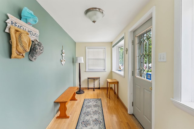 117 W Drumbed Rd, Villas, NJ 08251 - doorway with baseboards and wood finished floors