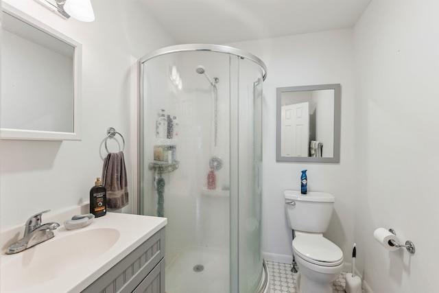 117 W Drumbed Rd, Villas, NJ 08251 - bathroom with a stall shower and vanity
