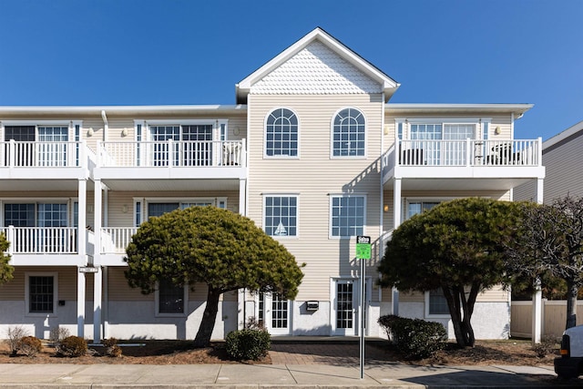 view of townhome / multi-family property