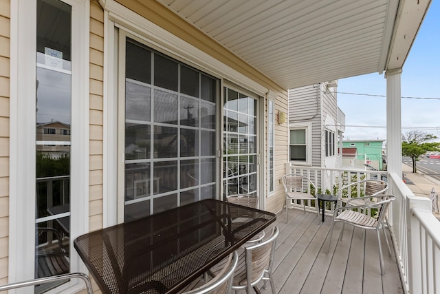301 E Leaming Ave Unit A, Wildwood, NJ 08260 - view of wooden deck