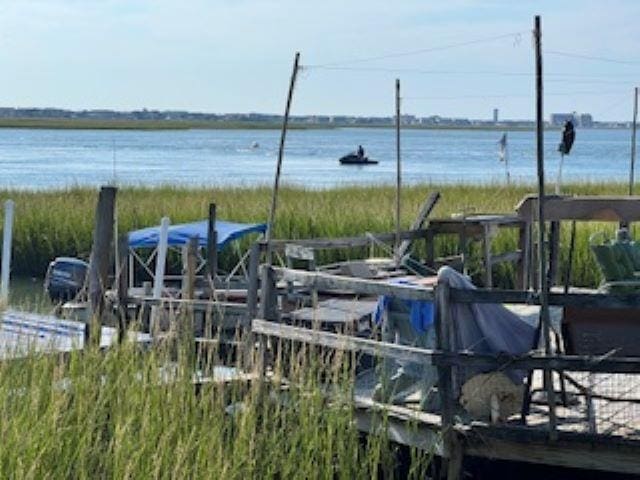 75 W Boardwalk, Grassy Sound, NJ 08260 - dock featuring a water view