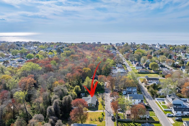 36 W Virginia Ave, Villas, NJ 08251 - bird's eye view featuring a residential view and a water view