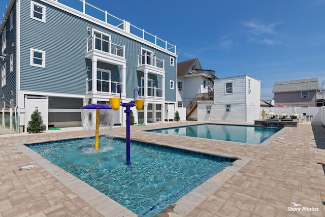403 E Glenwood Ave Unit 15, Wildwood, NJ 08260 - view of pool featuring a patio