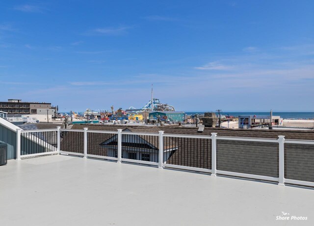 403 E Glenwood Ave Unit 15, Wildwood, NJ 08260 - view of patio featuring a water view